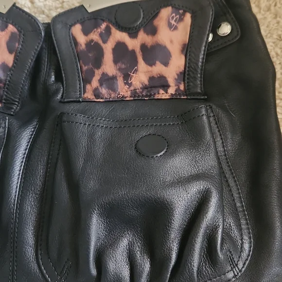 Medium black b malowsky leather bag - Picture 5 of 11